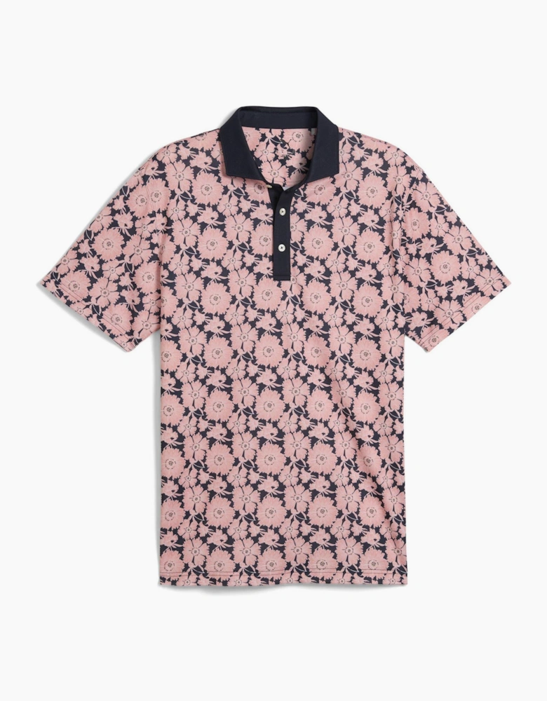 Fields Polo Pique Short Sleeve Performance Polo Shirt