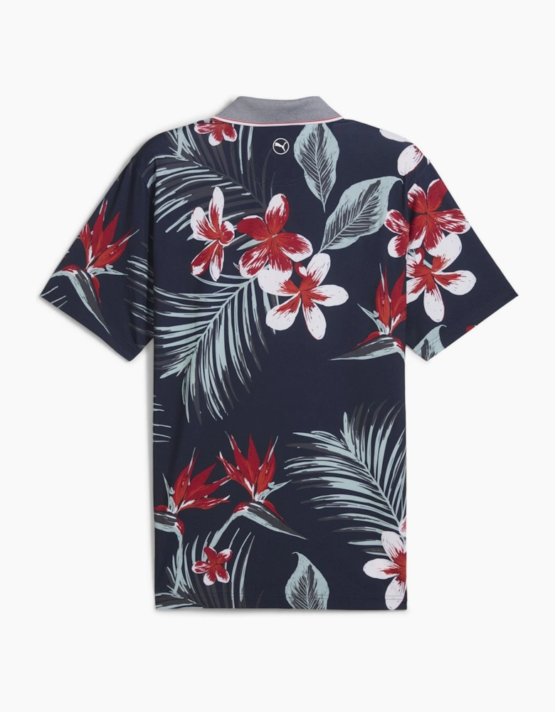 Mattr Luau Short Sleeve Performance Polo Shirt