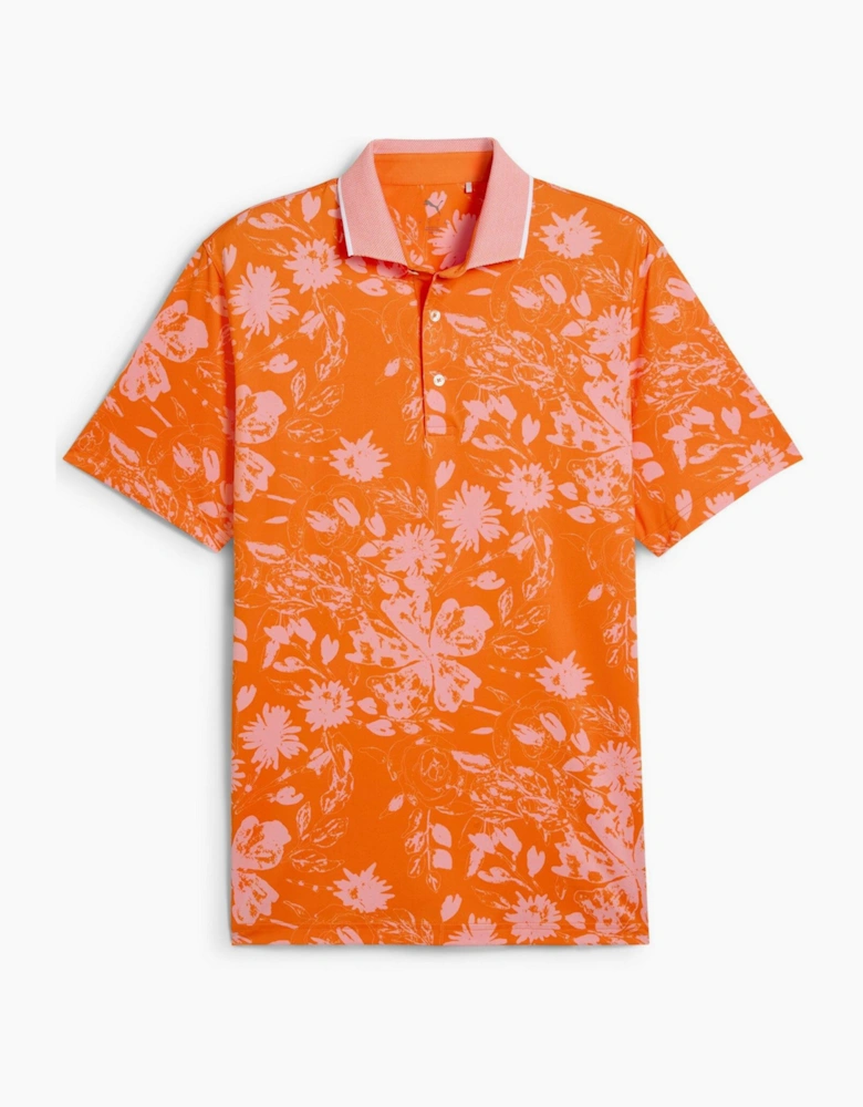Mattr Rose Short Sleeve Performance Polo Shirt