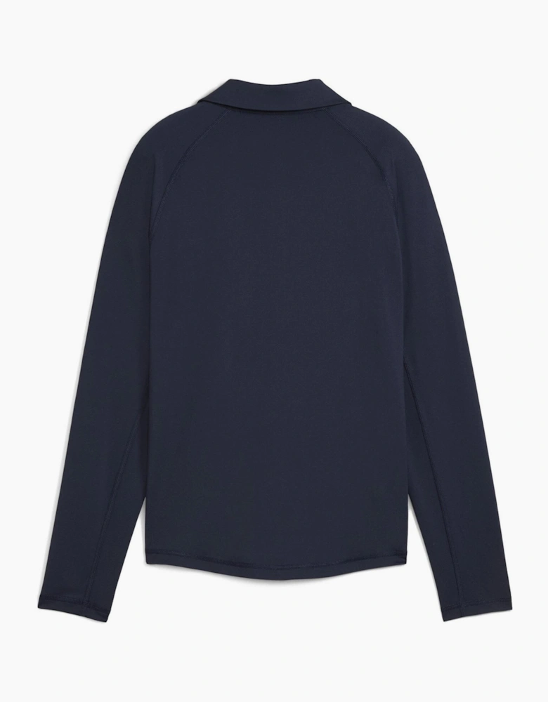 You V Long Sleeve Performance Polo Shirt