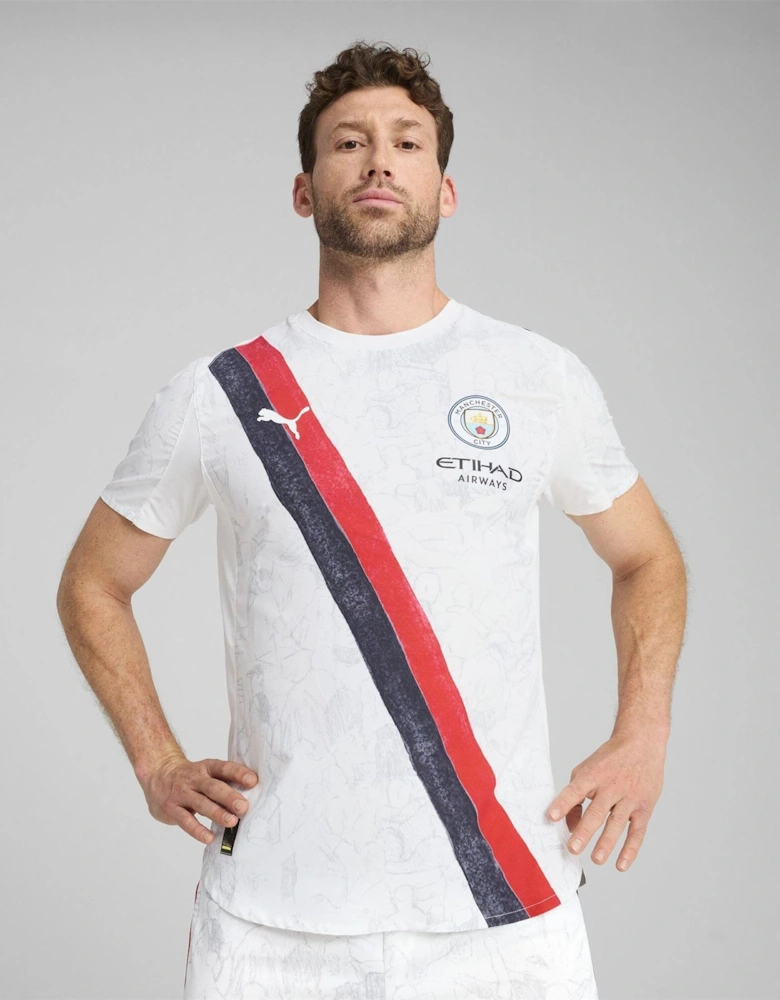 KidsSuper Manchester City Authentic Away Shirt 2025 2026 Mens