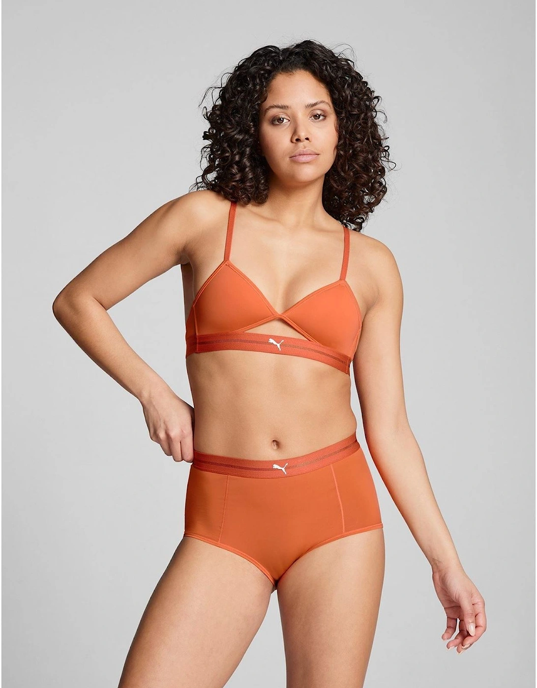 Peek A Boo Triangle Bralette