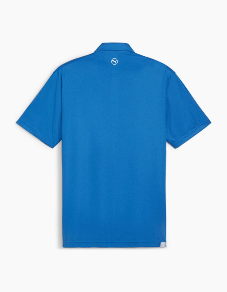 Pure Solid Short Sleeve Performance Polo Shirt