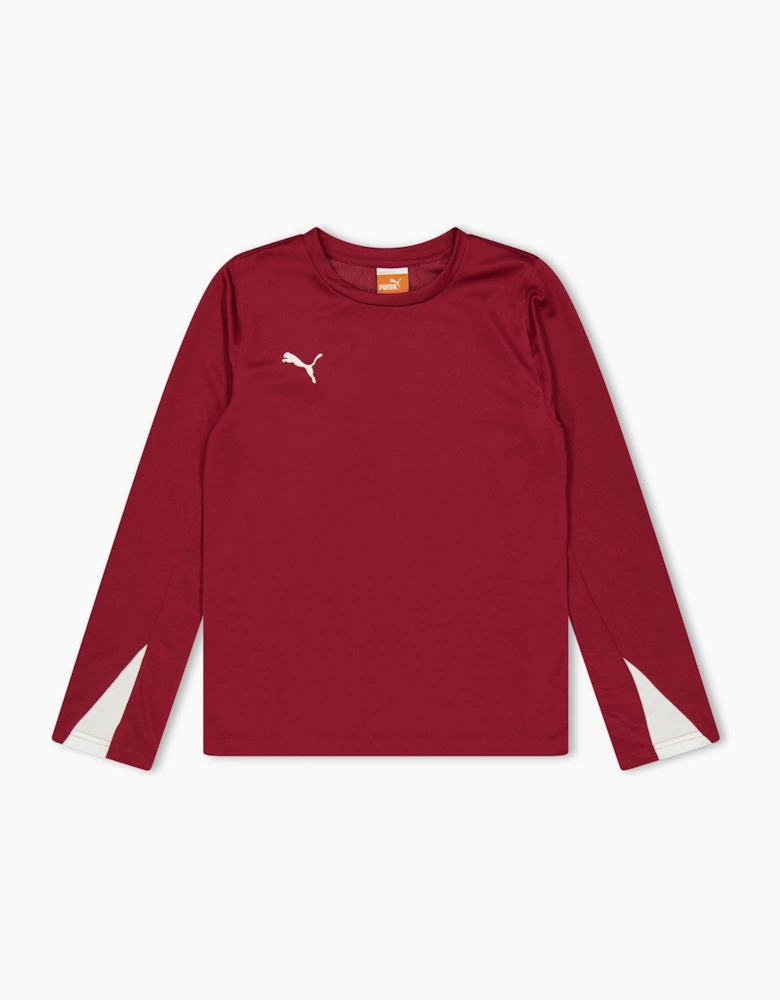Kids Team Long Sleeve Performance Gym Top