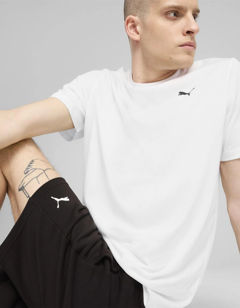 M Tad Essentials Solid Cat Tee (Lc S T Shirt Mens