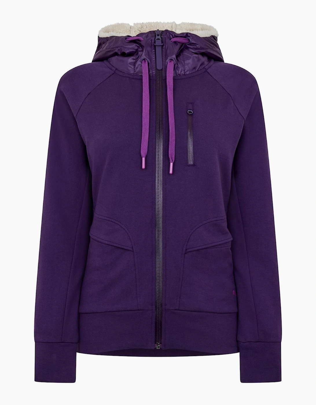(13) Zip Through Hoodie Womens, 3 of 2