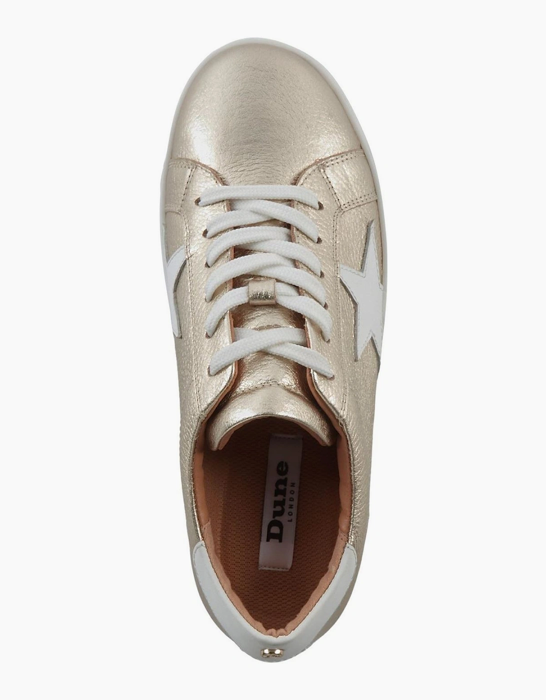 Lo Edriss Star Lace Up Canvas Low Top Sneakers