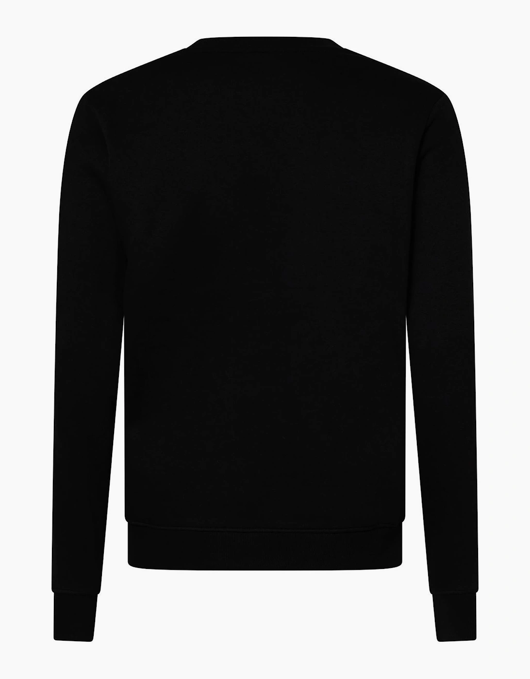 Jude Logo Print Crew Neck Ribbed Collar Sweatshirt