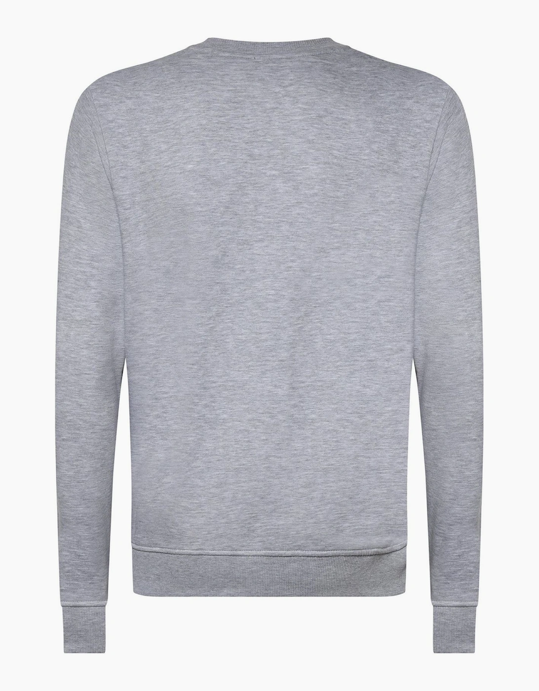 Jude Logo Print Crew Neck Ribbed Collar Sweatshirt