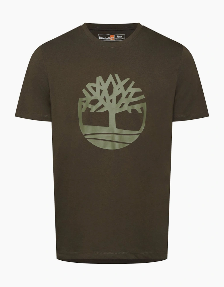 Northwood Tree Logo Print Crew Neck Short Sleeve T-Shirt