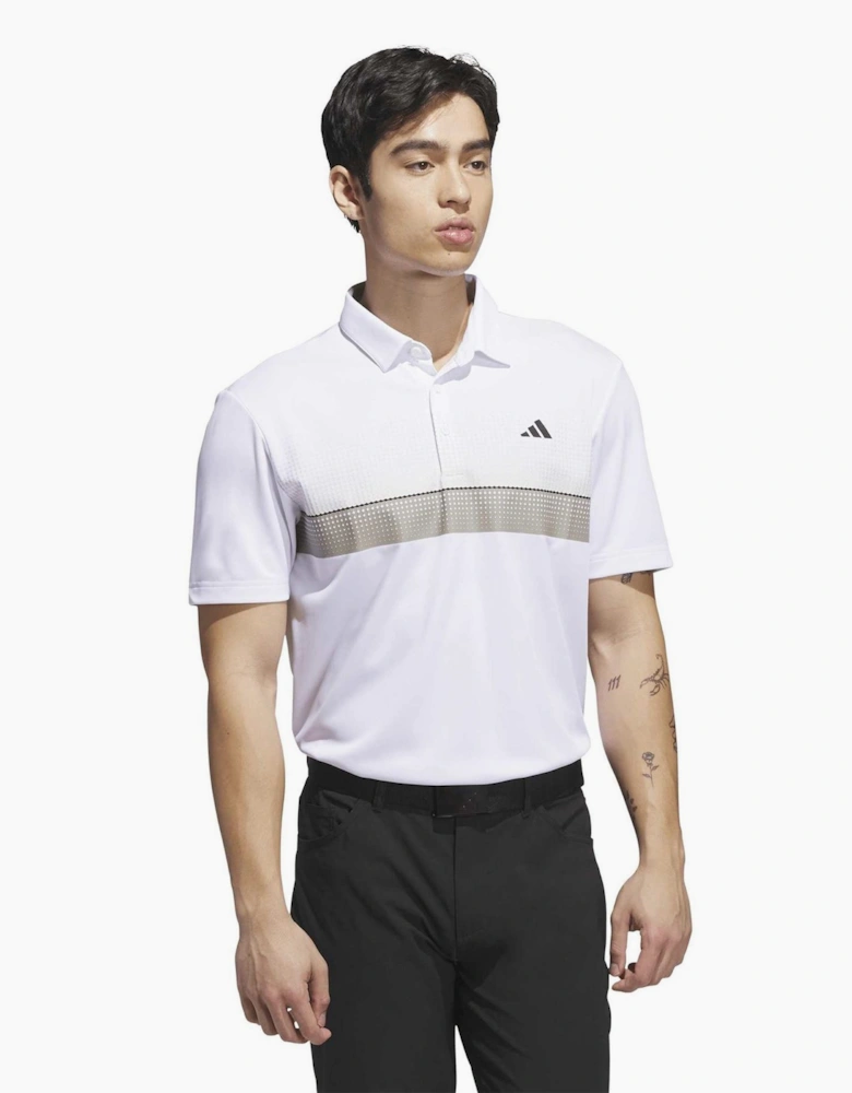 Performance Allover Print Polo Shirt