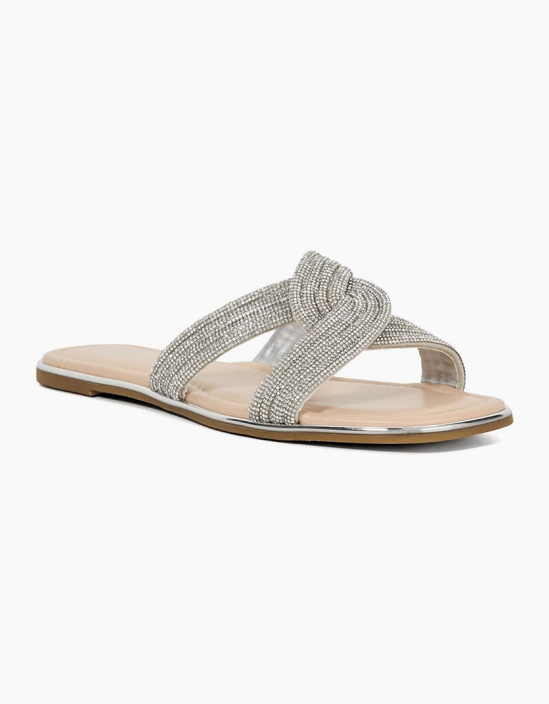 Lavenham Textured Flat Slide Sandals