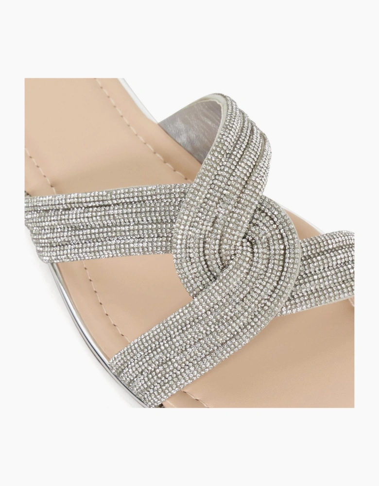 Lavenham Textured Flat Slide Sandals