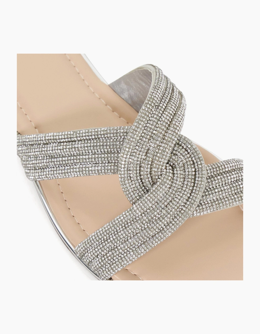 Lavenham Textured Flat Slide Sandals