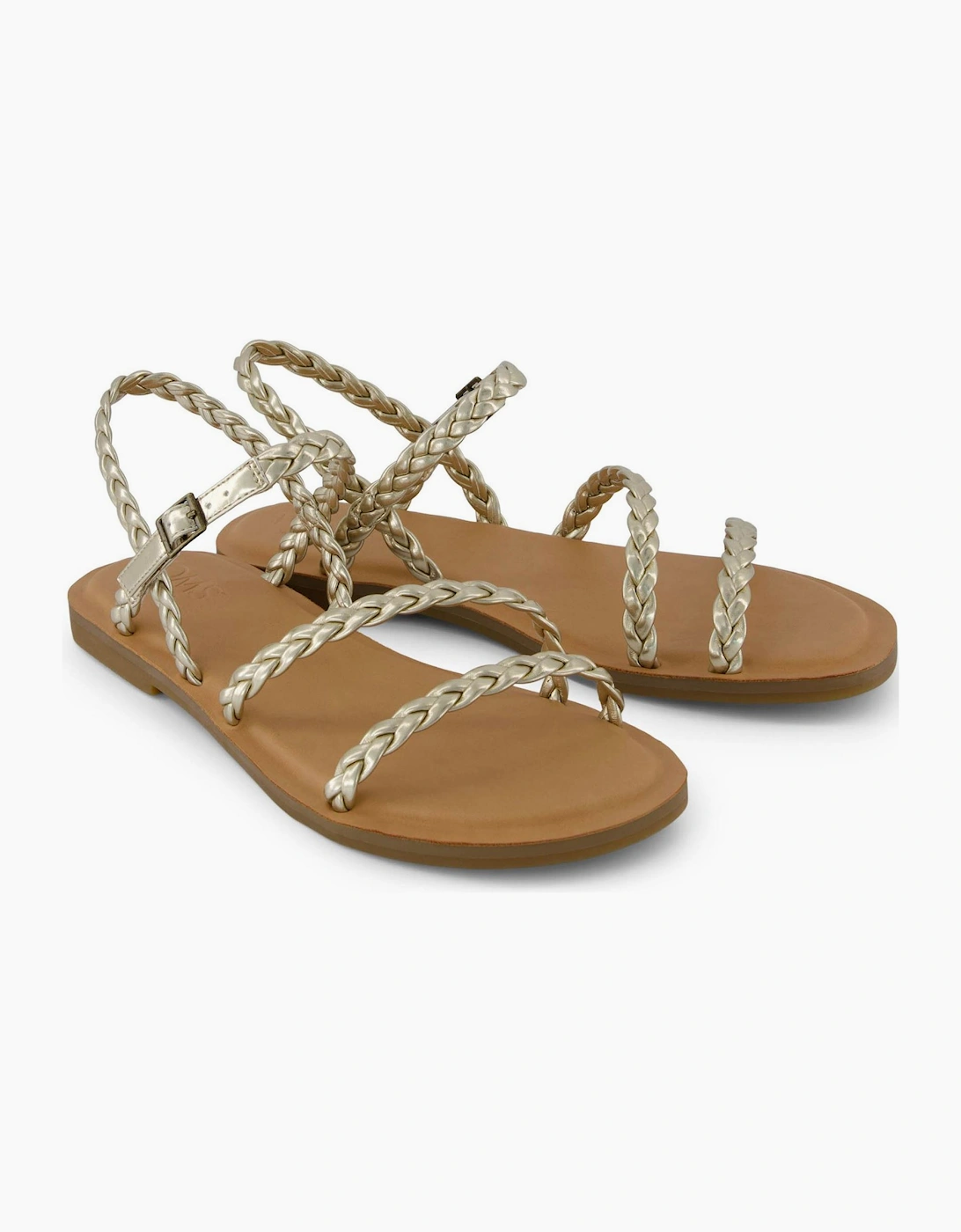 Kira Gladiator Sandals Open Toe Flats
