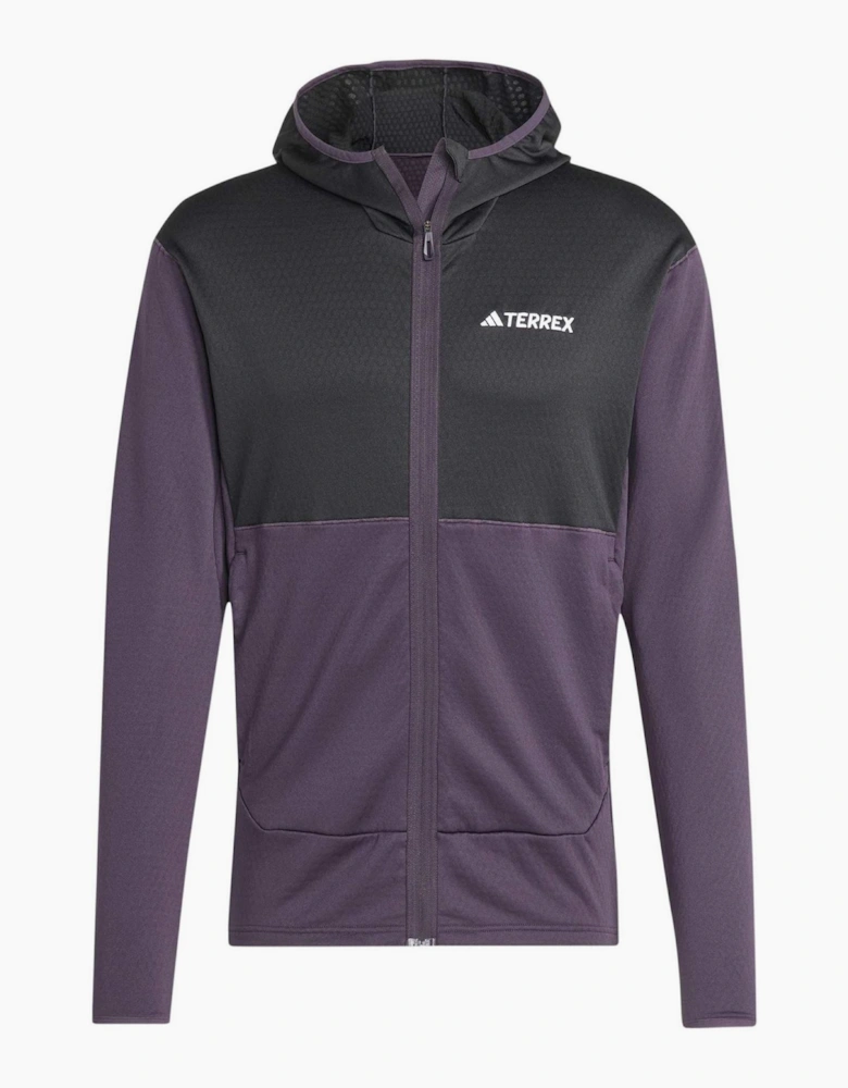 Xpr Lt Fl H Hooded Long Sleeve Athletic Top