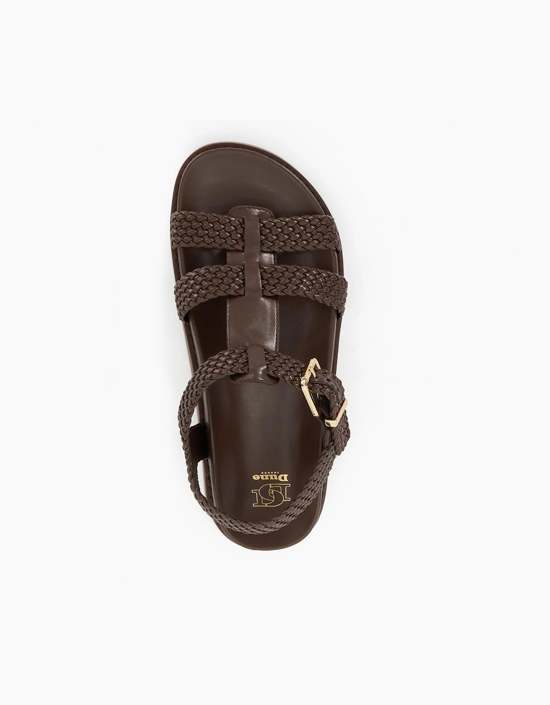Lo Looking Textured Open Toe Fisherman Sandals