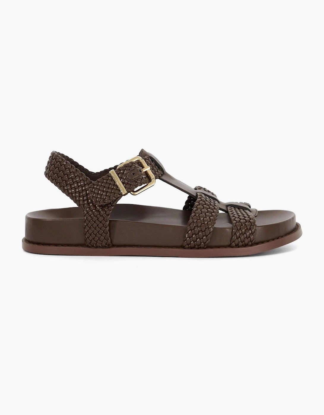 Lo Looking Textured Open Toe Fisherman Sandals, 6 of 5