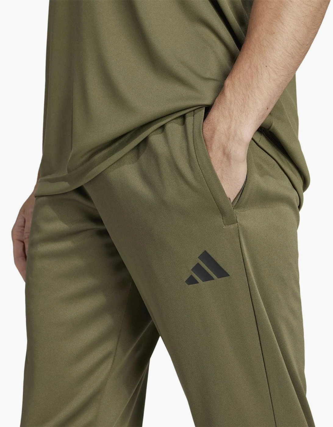 Sereno Side Stripe Slim Patterned Track Pants