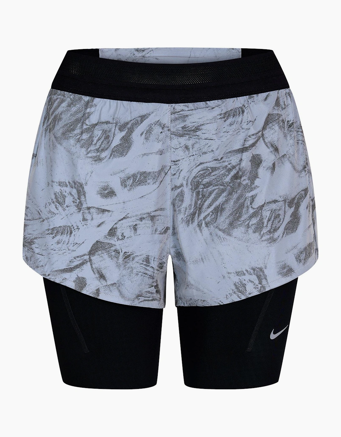 Swift 2 in 1 Marble Patterned Running Shorts, 7 of 6