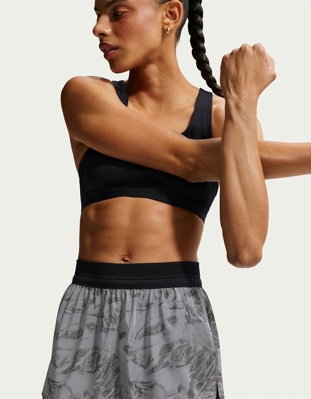 Swift 2 in 1 Marble Patterned Running Shorts