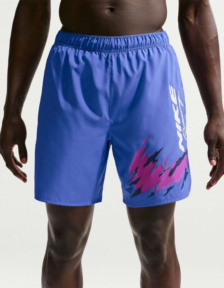 Men's Run Energy Challenger Dri-Fit Running Shorts