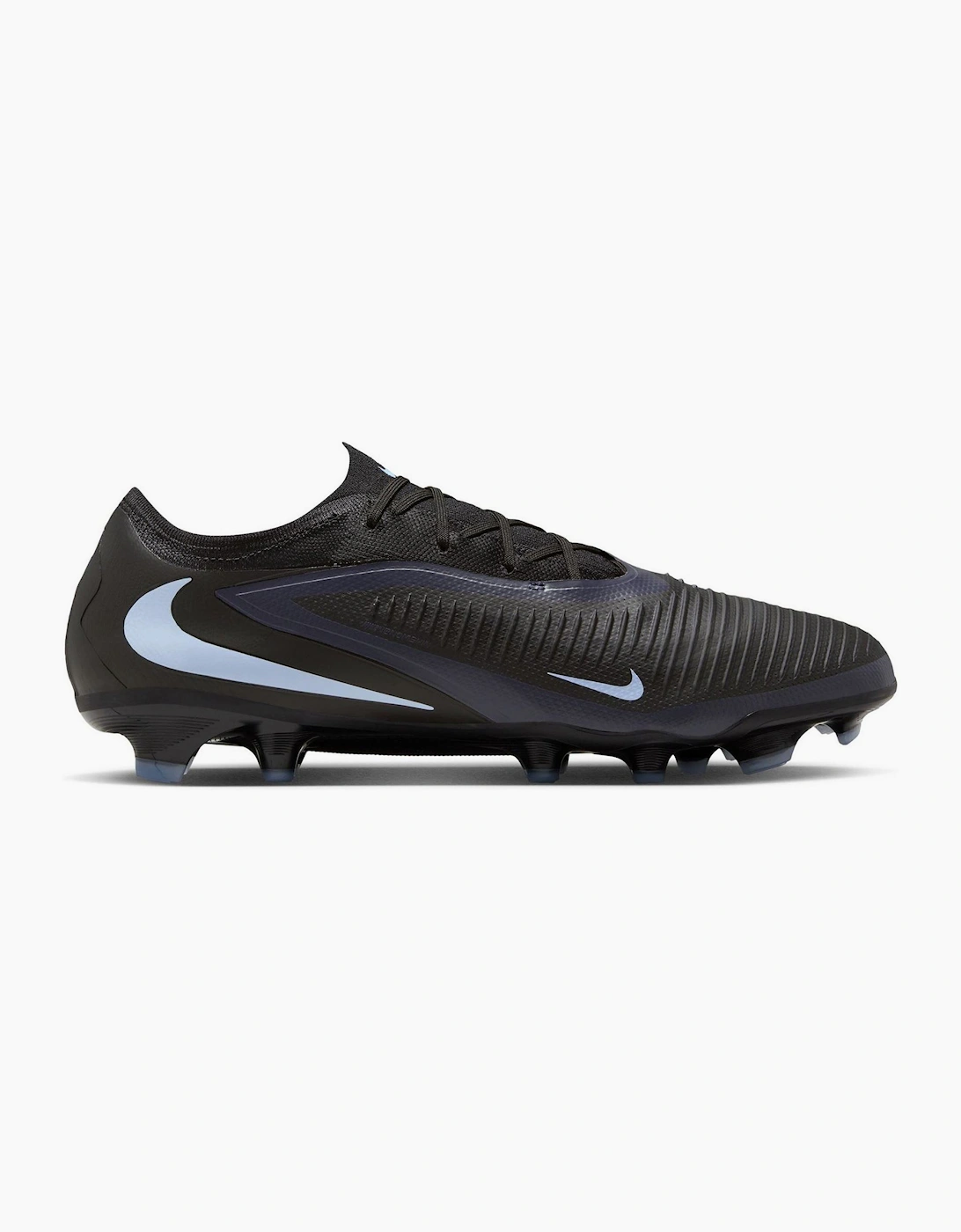 Nike Boy's Phantom 6 Firm Ground Textured Toe Sneakers - Black