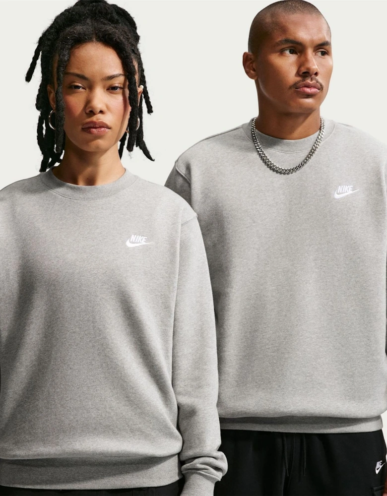 Wordmark Crew Neck Long Sleeve Sweatshirt