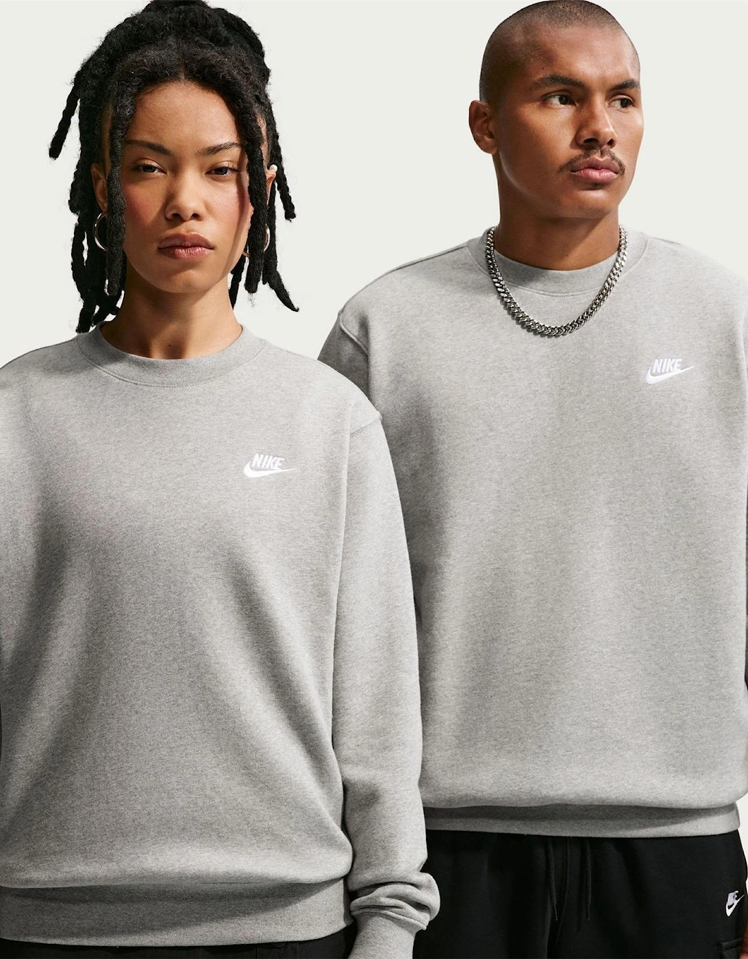Wordmark Crew Neck Long Sleeve Sweatshirt