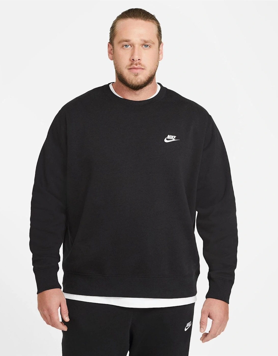 Wordmark Crew Neck Long Sleeve Sweatshirt