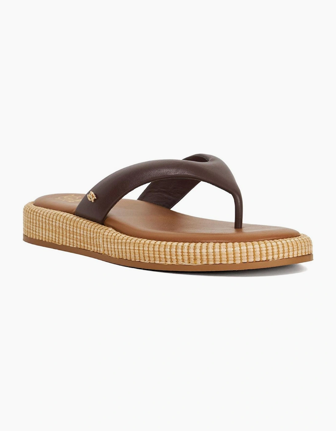 Lo Laike Textured Toe Post Sandals