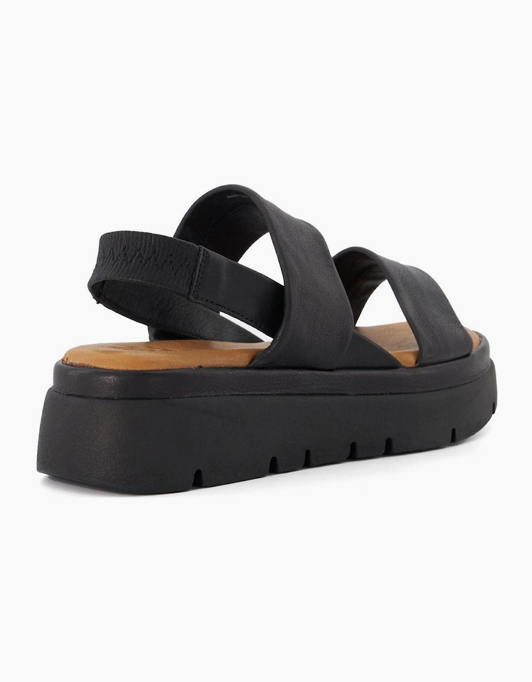Location Padded Flatform Slide Sandals