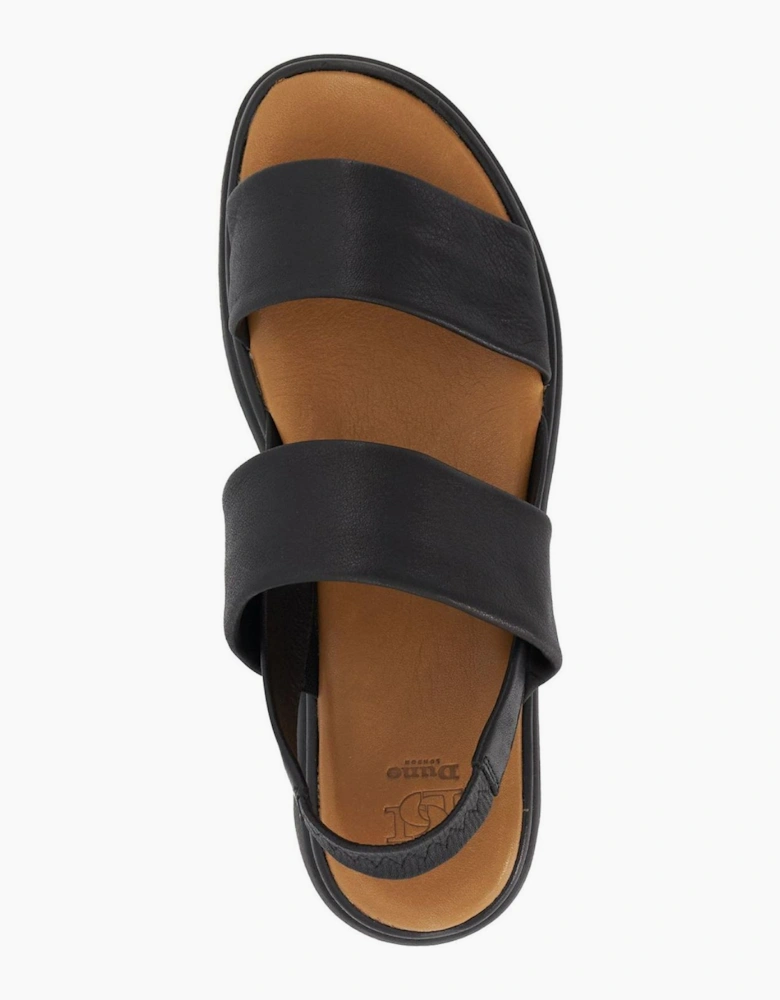 Location Padded Flatform Slide Sandals