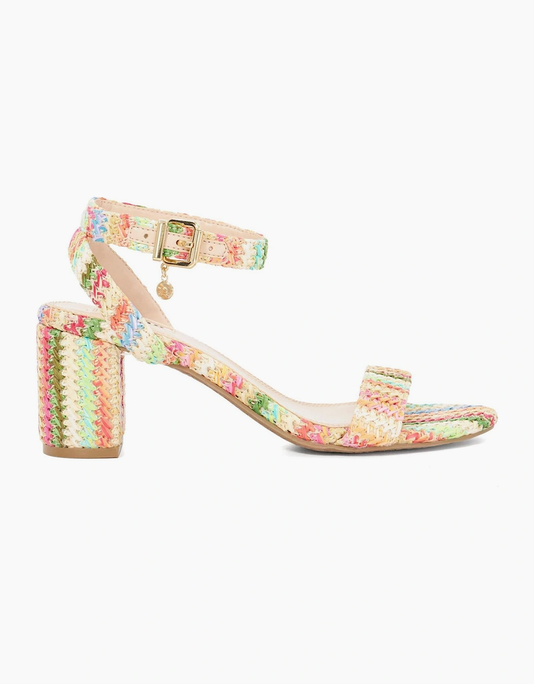 Dune London Dune London Women's Lo Memee High Heel Block Sandals - Multi