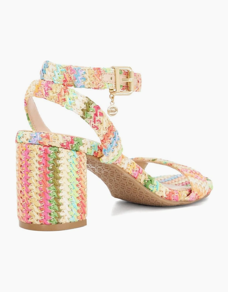 Lo Memee High Heel Block Sandals