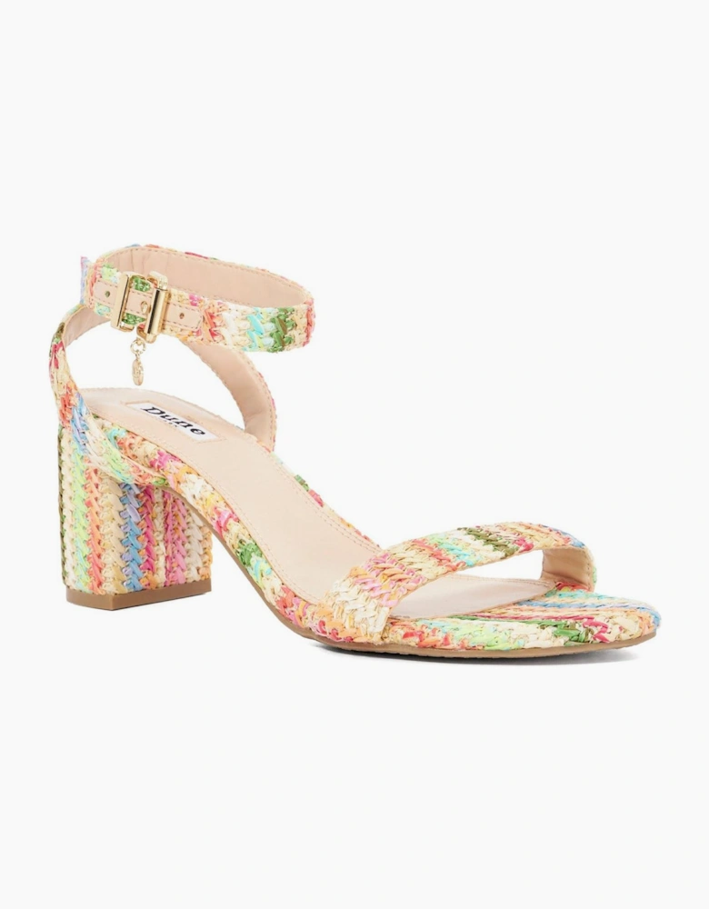 Lo Memee High Heel Block Sandals