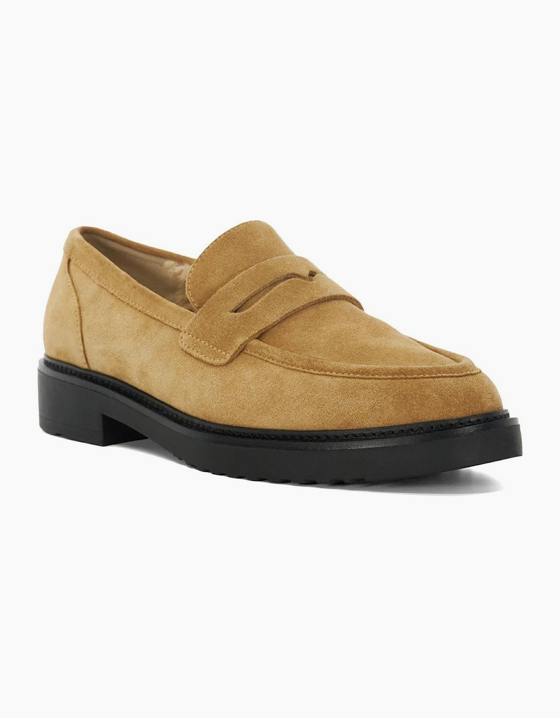 Lo Garfeld Moc Toe Penny Loafers