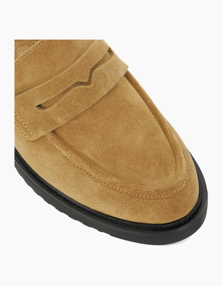 Lo Garfeld Moc Toe Penny Loafers