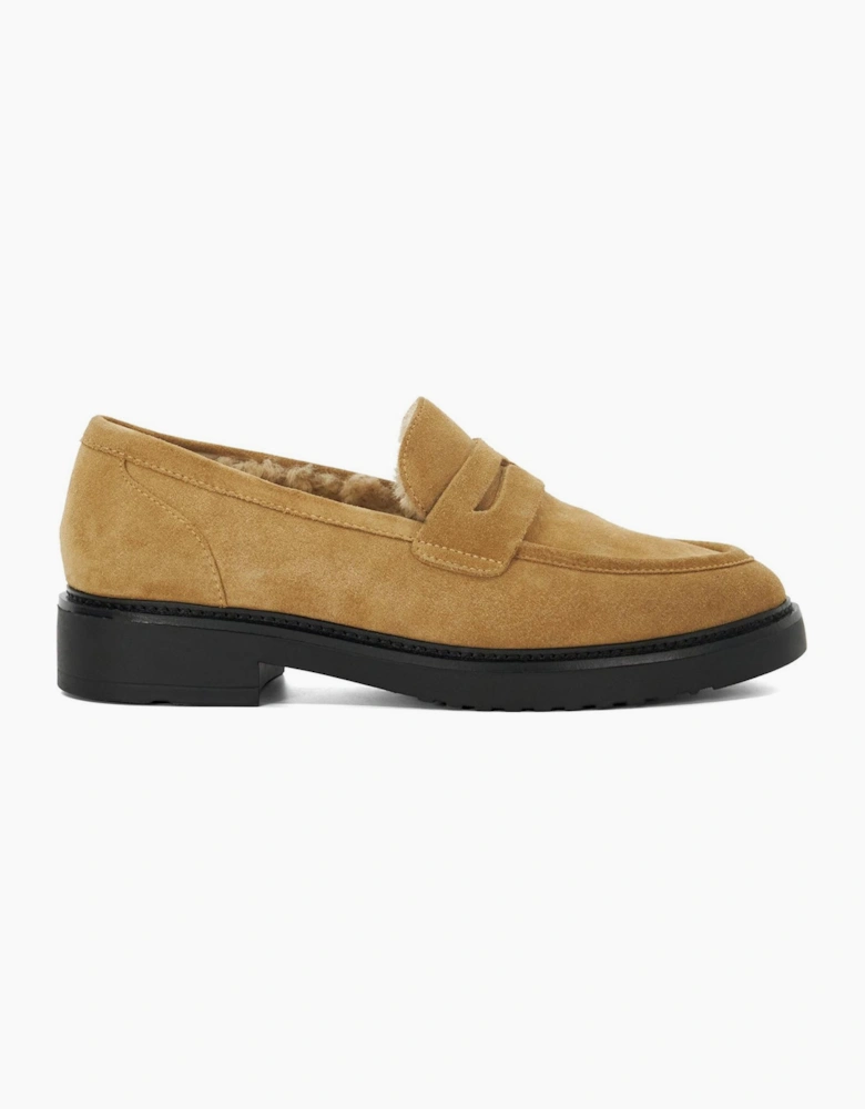 Lo Garfeld Moc Toe Penny Loafers