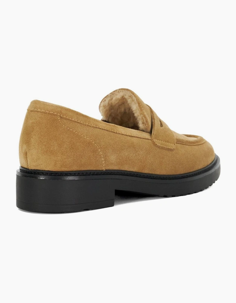 Lo Garfeld Moc Toe Penny Loafers