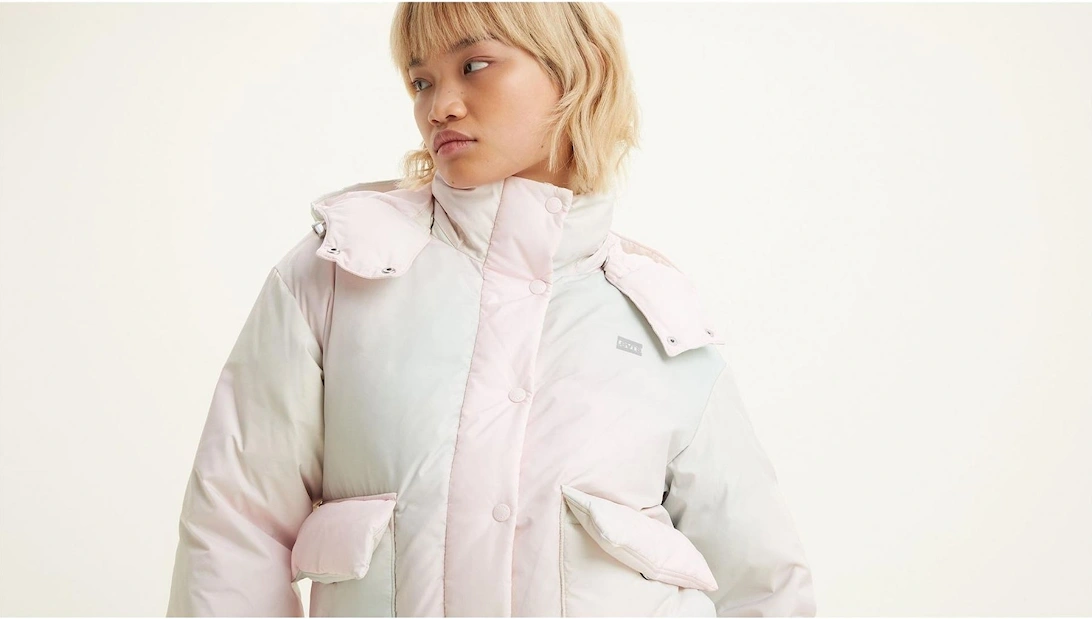 Cropped Hooded Long Sleeve Down Short Puffer Jacket