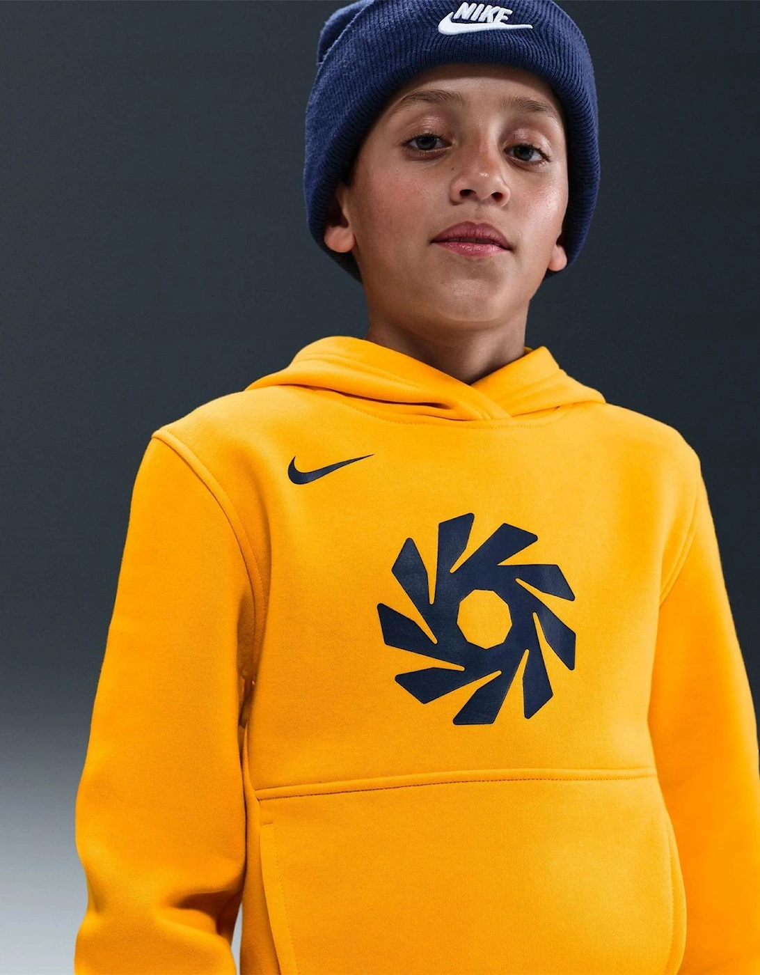 Kangaroo Pocket Hooded Long Sleeve Sweatshirt