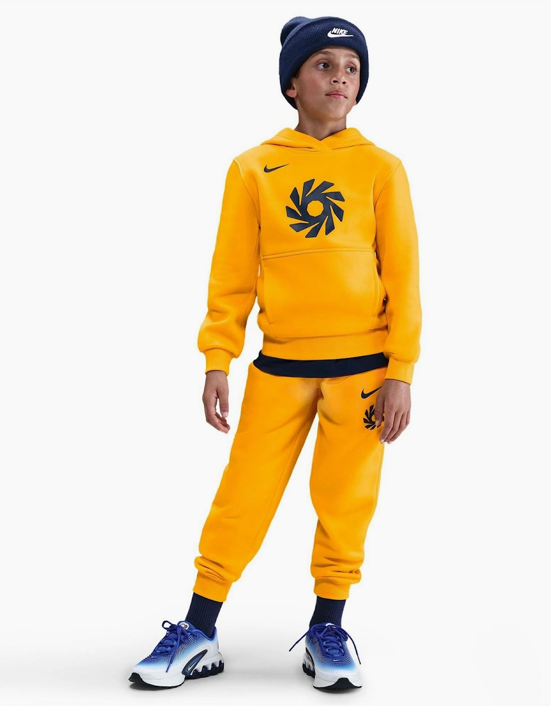Kangaroo Pocket Hooded Long Sleeve Sweatshirt