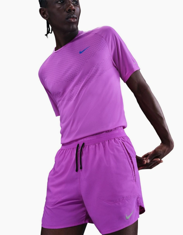 Mens Dri FIT 5 Brief Lined Running Shorts