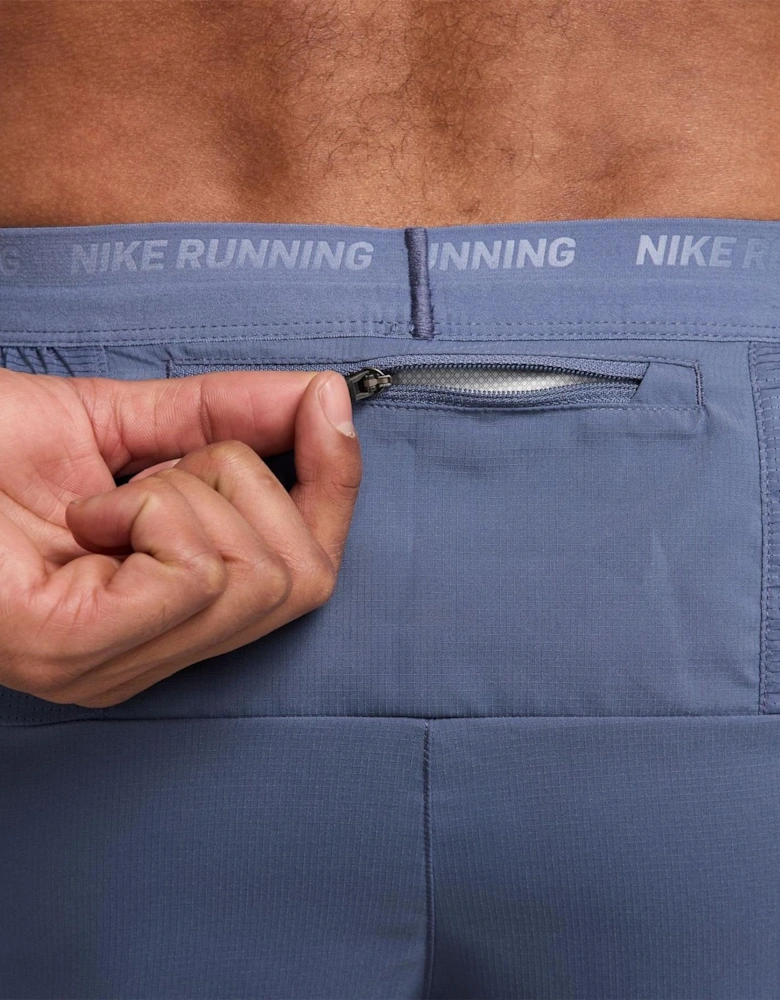 Mens Dri FIT 5 Brief Lined Running Shorts