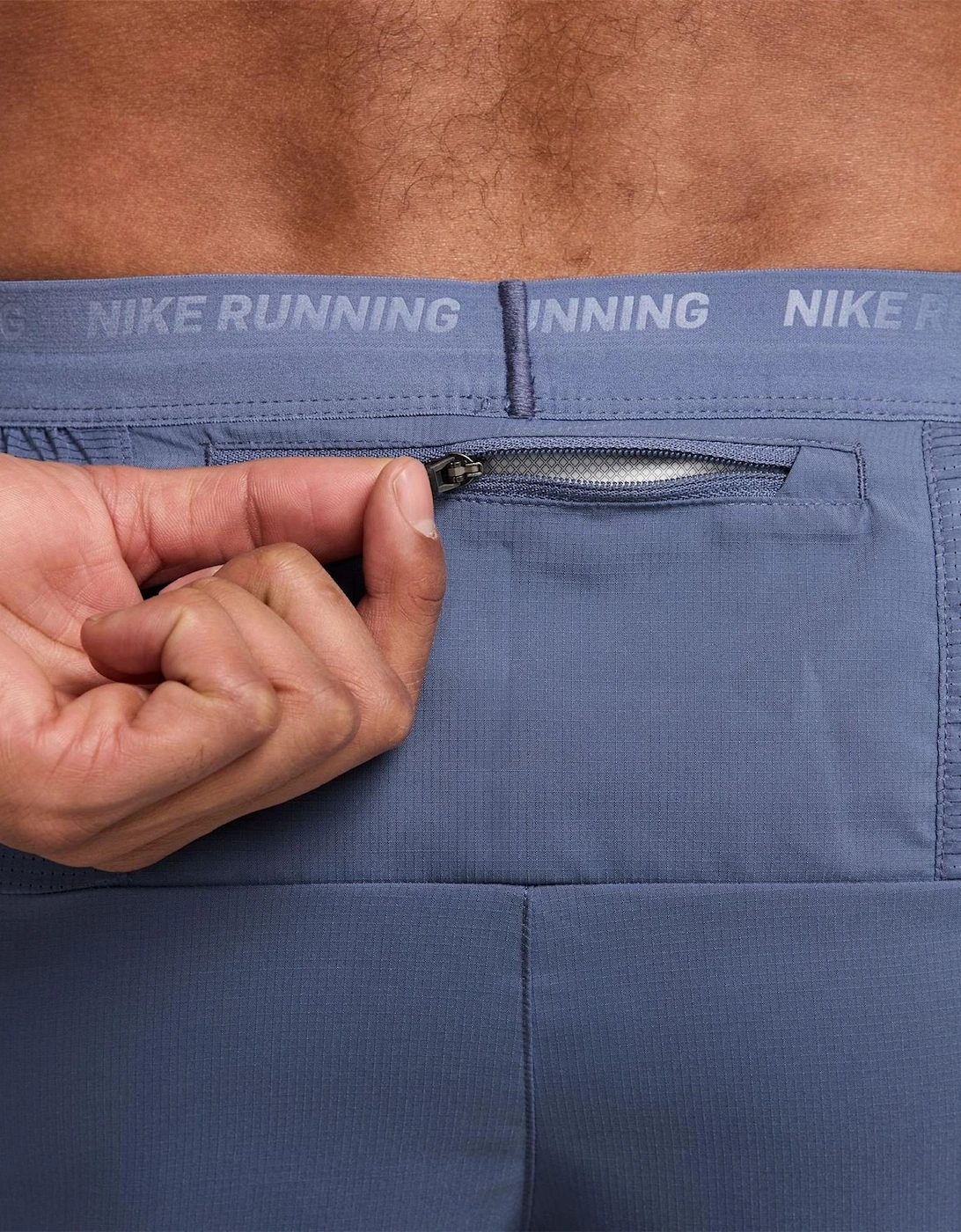 Mens Dri FIT 5 Brief Lined Running Shorts