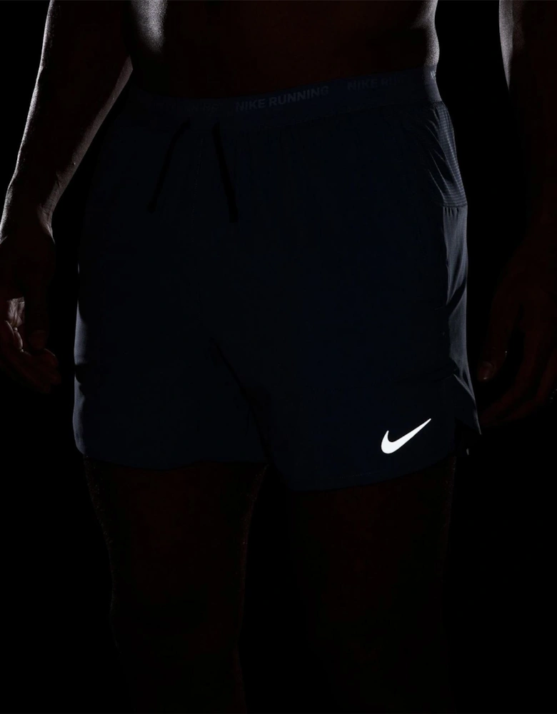 Mens Dri FIT 5 Brief Lined Running Shorts