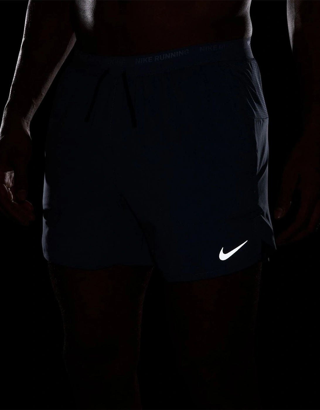 Mens Dri FIT 5 Brief Lined Running Shorts