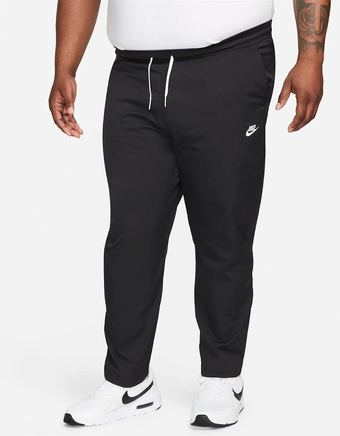Solid Patterned Tapered Track Pants