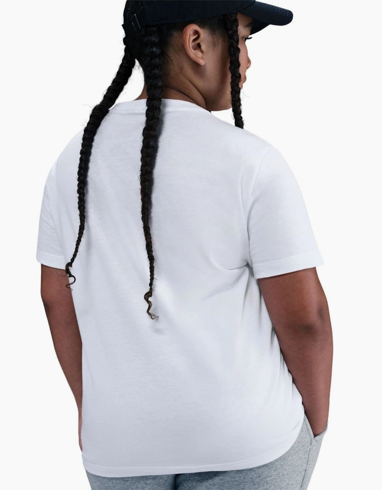 Logo Print Crew Neck Short Sleeve Jersey T-Shirt